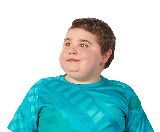 Brantley, a young boy living with Duchenne